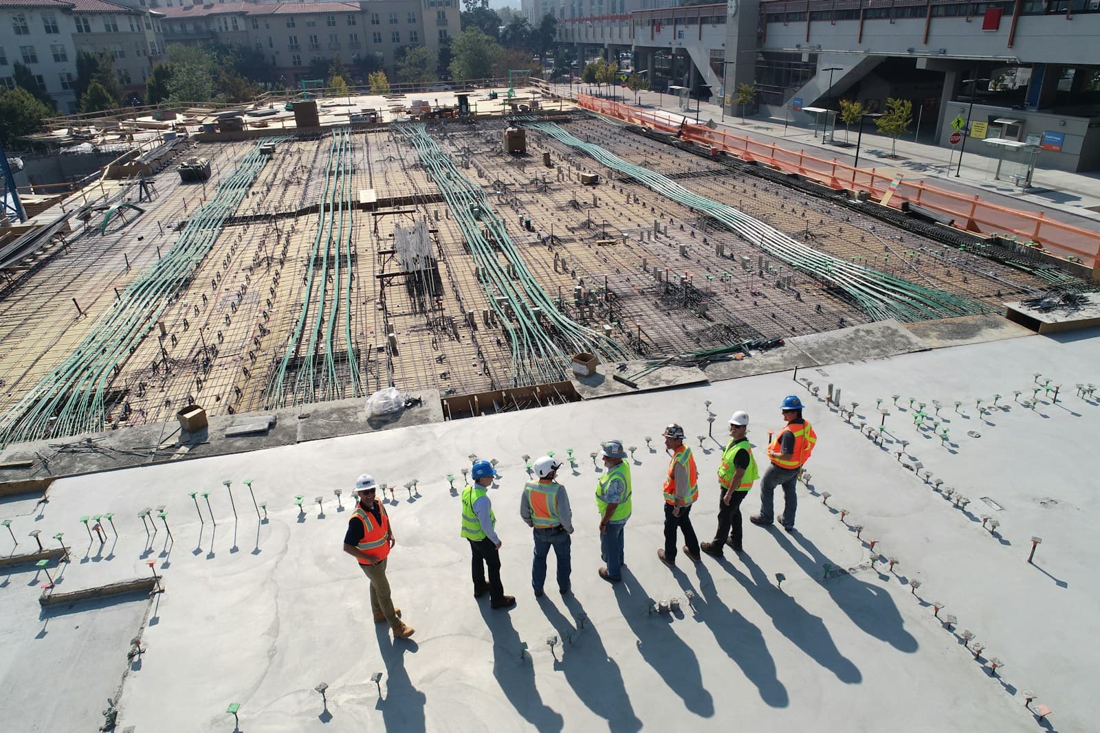 Baustelle und Verkehrssicherung